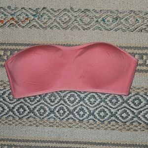 Elegant Pink Strapless Bandeau